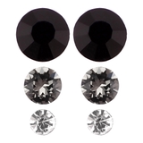 ピアス レディース ラインストーン3サイズ6個セット低金属アレルギー | アクセサリーショップPIENA | 詳細画像14