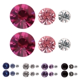 ピアス レディース ラインストーン3サイズ6個セット低金属アレルギー | アクセサリーショップPIENA | 詳細画像15