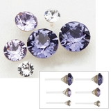 ピアス レディース ラインストーン3サイズ6個セット低金属アレルギー | アクセサリーショップPIENA | 詳細画像4