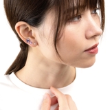 ピアス レディース ラインストーン3サイズ6個セット低金属アレルギー | アクセサリーショップPIENA | 詳細画像6