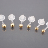 4つのカラーバリエーションと3種類の大きさ 使いやすいボールピアスのセット ノン… | アクセサリーショップPIENA | 詳細画像8 