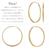 ピアス フープ レディース | アクセサリーショップPIENA | 詳細画像3 
