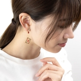 ピアス レディース ポリプロピレン樹脂ポストハートとスペードのトランプ | アクセサリーショップPIENA | 詳細画像5 