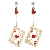 ピアス レディース ポリプロピレン樹脂ポストハートとスペードのトランプ | アクセサリーショップPIENA | 詳細画像8 