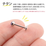 ピアス チタン製 つけっぱなし | アクセサリーショップPIENA | 詳細画像13