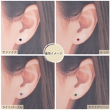 ピアス チタン製 つけっぱなし | アクセサリーショップPIENA | 詳細画像5