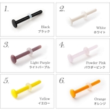 ガラスピアス 同色5本セット 18G | アクセサリーショップPIENA | 詳細画像7