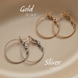 フープピアス レディース 両耳用 | アクセサリーショップPIENA | 詳細画像2 