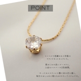 ネックレス サージカルステンレス ラウンドカット | アクセサリーショップPIENA | 詳細画像3 