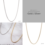 ネックレス サージカルステンレス スクエア | アクセサリーショップPIENA | 詳細画像2 