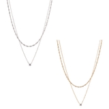 ネックレス 二連チェーン レディース | アクセサリーショップPIENA | 詳細画像16 