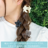 ヘアクリップ 3点セット バンスクリップ | アクセサリーショップPIENA | 詳細画像4 