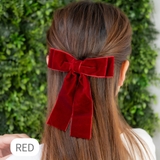 ベロア リボン バレッタ | アクセサリーショップPIENA | 詳細画像5 
