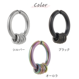 イヤリング フープ フェイクピアス | アクセサリーショップPIENA | 詳細画像4 