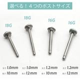 ピアス つけっぱなし チタン製 | アクセサリーショップPIENA | 詳細画像5 