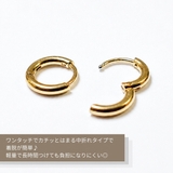 両耳用フープピアス サージカルステンレス レディース | アクセサリーショップPIENA | 詳細画像9