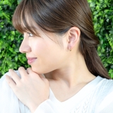 両耳フープピアス レディース サージカルステンレス | アクセサリーショップPIENA | 詳細画像5 