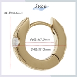 ピアス フープ レディース | アクセサリーショップPIENA | 詳細画像13 