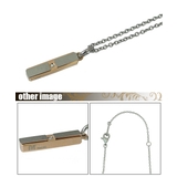 サージカルステンレスペアネックレス スティックモチーフペンダント ローズゴールド | アクセサリーショップPIENA | 詳細画像2