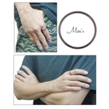 丸みを帯びた形のリング サージカルステンレス 一粒天然ダイヤモンド | アクセサリーショップPIENA | 詳細画像2 