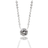 シンプルな王道スタイルのジルコニア プチペンダントネックレス 4 | アクセサリーショップPIENA | 詳細画像1