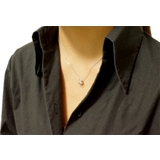 土星[サターン]をイメージさせるスターとハートのペンダントネックレス シルバー … | アクセサリーショップPIENA | 詳細画像3 