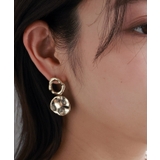 ゴールド | ペタルキャストピアス ピアス リング | Pierrot