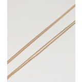 シンプルダブルチェーンクラスプネックレス ネックレス チェーン | Pierrot | 詳細画像3