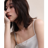 シンプルダブルチェーンクラスプネックレス ネックレス チェーン | Pierrot | 詳細画像8