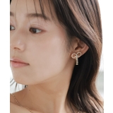 ビジューリボンピアス ピアス 本金プレーティング | Pierrot | 詳細画像10 