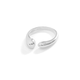 シルバー | ドロップリング 指輪 リング | Pierrot