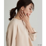 2wayパールモチーフフープピアス ピアス パール | Pierrot | 詳細画像8