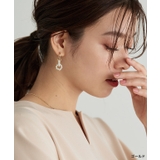 2wayパールモチーフフープピアス ピアス パール | Pierrot | 詳細画像9