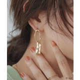 オーバルダブルリングピアス ピアス オーバルリング | Pierrot | 詳細画像10 