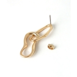 オーバルダブルリングピアス ピアス オーバルリング | Pierrot | 詳細画像3 