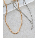 リンクチェーンミドルネックレス ネックレス リンクチェーン | Pierrot | 詳細画像5