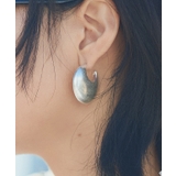 シルバー | [RASW]クレセントプレートピアス ピアス クレセントプレート | Pierrot