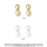 カボションキャストピアス ピアス ゴールド | Pierrot | 詳細画像4