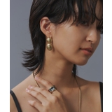 カボションキャストピアス ピアス ゴールド | Pierrot | 詳細画像5