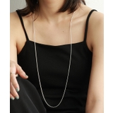 シルバー | ロングスネークチェーンフックネックレス ネックレス スネークチェーン | Pierrot
