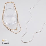 ロングスネークチェーンフックネックレス ネックレス スネークチェーン | Pierrot | 詳細画像1 