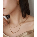 ロングスネークチェーンフックネックレス ネックレス スネークチェーン | Pierrot | 詳細画像8 