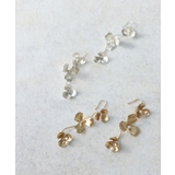 フラワーウェーブピアス ピアス フラワーパーツ | Pierrot | 詳細画像5