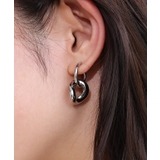 シルバー | 2wayワンタッチモチーフピアス ピアス 2way | Pierrot