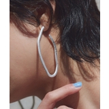 シルバー | [RASW]アクセントオーバルフープピアス ピアス オーバル | Pierrot