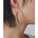 ゴールド | [RASW]アクセントオーバルフープピアス ピアス オーバル | Pierrot