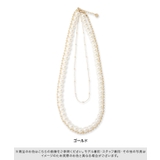 マルチwayパール3連ネックレス チェーン パール | Pierrot | 詳細画像5 