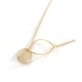 プレートツイストフープラリエット ネックレス ロング | Pierrot | 詳細画像5