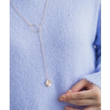 プレートツイストフープラリエット ネックレス ロング | Pierrot | 詳細画像9