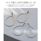 ドロップフープピアス ピアス ドロップ | Pierrot | 詳細画像3